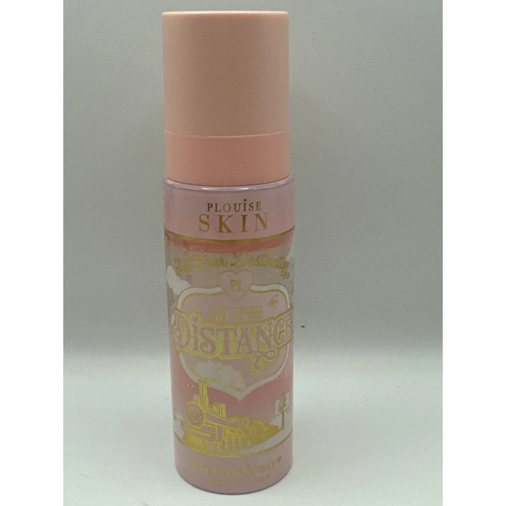 PLouise Skin Go The Distance Shimmer Setting Spray 100ml Pink Gold Luminous Mist